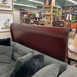 SLEIGH BED KING