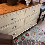 DRESSER W MIRROR 6 DRWR