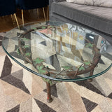 GLASS COFFEE TABLE