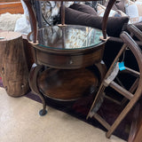 BROWNSTONE END TABLE