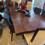 LIVE EDGE DINING TABLE 118"
