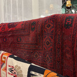 RUG RED BLACK8X10.10