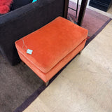 ORANGE OTTOMAN