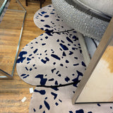 RUG CLOUDS WHITE BLUE