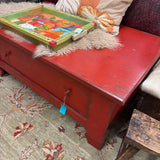COFFEE TABLE RED