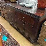 HARDWOOD DRESSER 6 DRWR