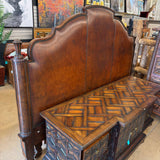 BED CENTURY KING LEATHER