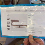 WEST ELM WRIGHT BED PLATFORM KING