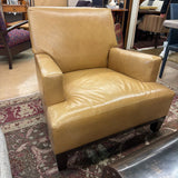BARBARA BARRY LEATHER CHAIR