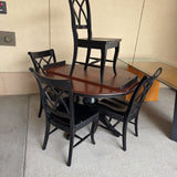 DINING TABLE W 4 CHAIRS
