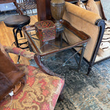 GLASS END TABLE