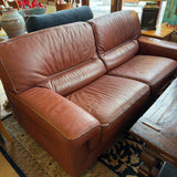 GAMMA ARREDAMENTI LEATHER SOFA