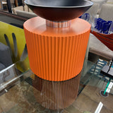 ORANGE END TABLE