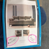 BAUHAUS SOFA BY HONNING W HH SHAGREEN FABRIC