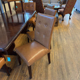 PIER 1 DINING CHAIRS PAIR