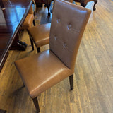 PIER 1 DINING CHAIRS PAIR