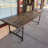 RH DINING TABLE AS IS