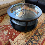 COFFEE TABLE 2 TIER BLACK