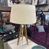 GOLD TRIPOD LAMP