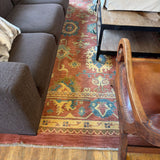RUG SALMON TAN 8X11.4