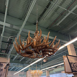 FAUX ANTLER CHANDELIER