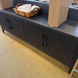 CABINET BLACK 4 DR