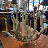 FAUX ANTLER CHANDELIER