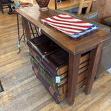 WOOD SOFA TABLE