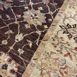 RUG MULTI OLIVE BROWN 10X14