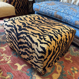 ANIMAL PRINT BERGERE CHAIR