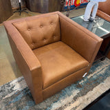SWIVEL LEATHER CHAIR 105426