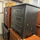 NITESTAND 3 DRWR BLACK