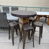 PUB TABLE & 4 STOOLS