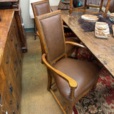 DINING ARMCHAIRS PAIR
