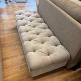 TUFTED BENCH