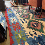 KILIM RUG MULTI 7X11