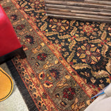 RUG MULTI DARK BROWN 9X12