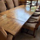 DINING TABLE W 3 LVS