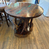INLAY ROOTWOOD END TABLE