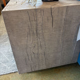 RH WOOD END TABLE