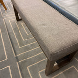 BENCH GRAY FABRIC