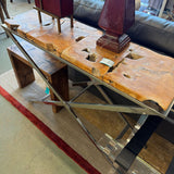 WOOD SOFA TABLE