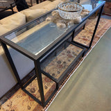 GLASS SOFA TABLE