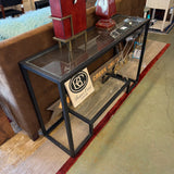 GLASS SOFA TABLE