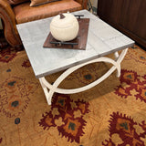TIN TOP COFFEE TABLE
