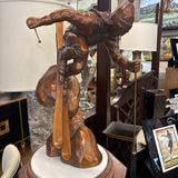 GARRY ALSUM SKIER STATUE W PODIUM