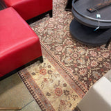 RUG 10.2X14 GOLD BROWN SALMON