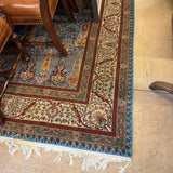 RUG BLUE RED MULTI 8.2X11.5