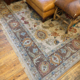 RUG KARASTAN 8.8X10 PASTEL W TULIP EDGE