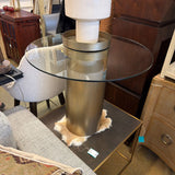 GLASS END TABLE